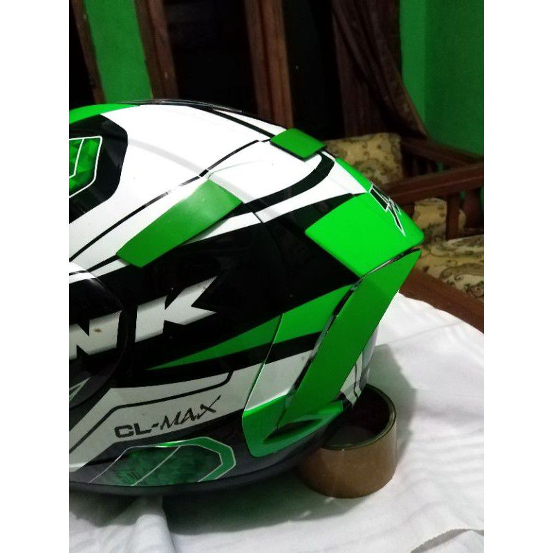 Jual Spoiler helm ink cl max, Warna green / hijau | Shopee Indonesia