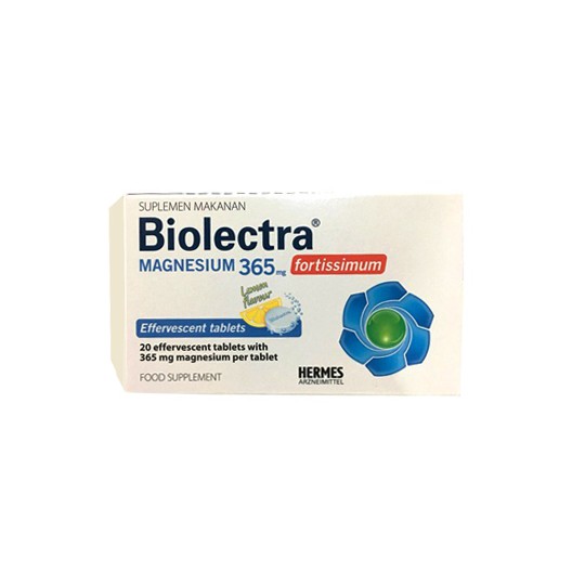 Jual BIOLECTRA MAGNESIUM FORTISSIUM EFFERVESCENT 365 isi 10 tablet ...