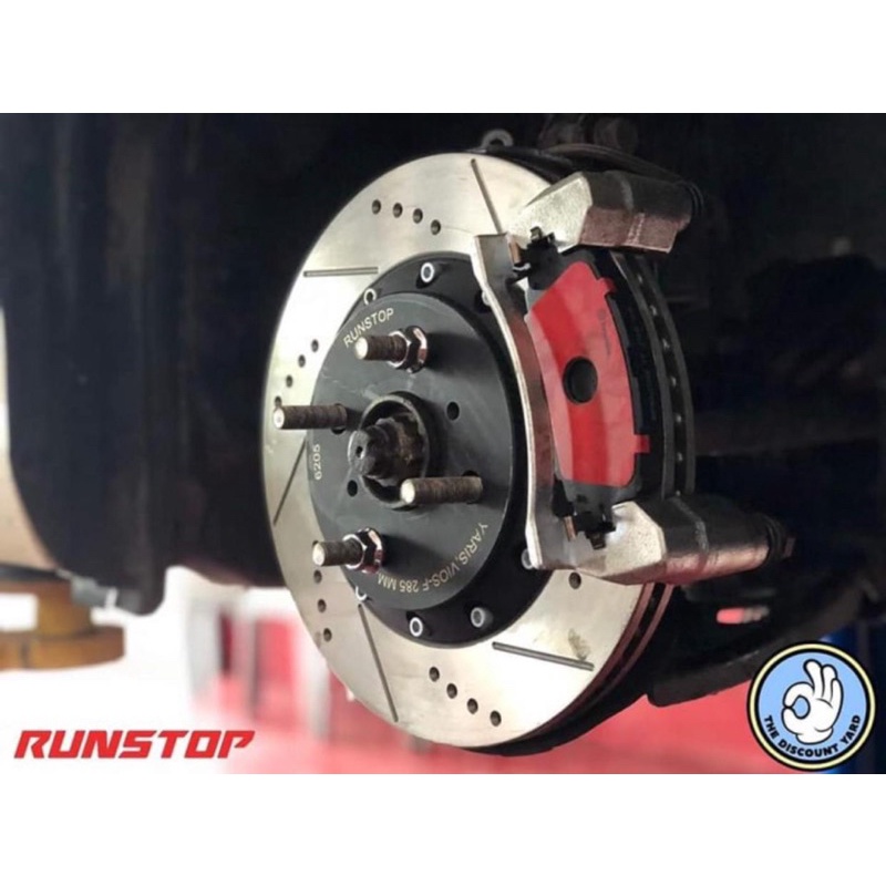Jual Brake Disk Rotor RUNSTOP Honda Jazz GK UPSIZE Oversize 320mm ...