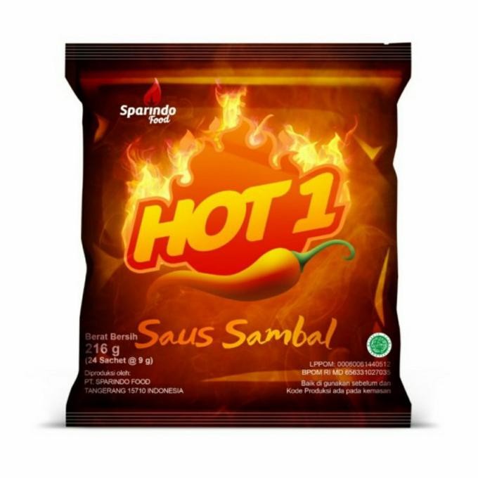 Jual Hot 1 Sambal Sachet Isi 24 9 Gr Shopee Indonesia