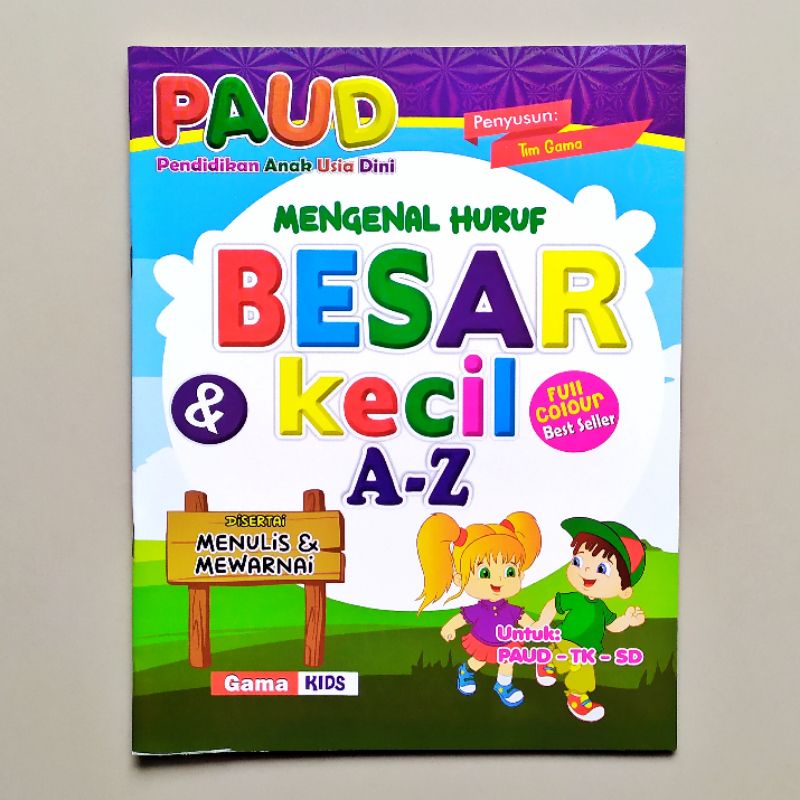 Jual UKURAN BESAR - BUKU AKU PINTAR MENULIS HURUF BESAR DAN KECIL PAUD ...