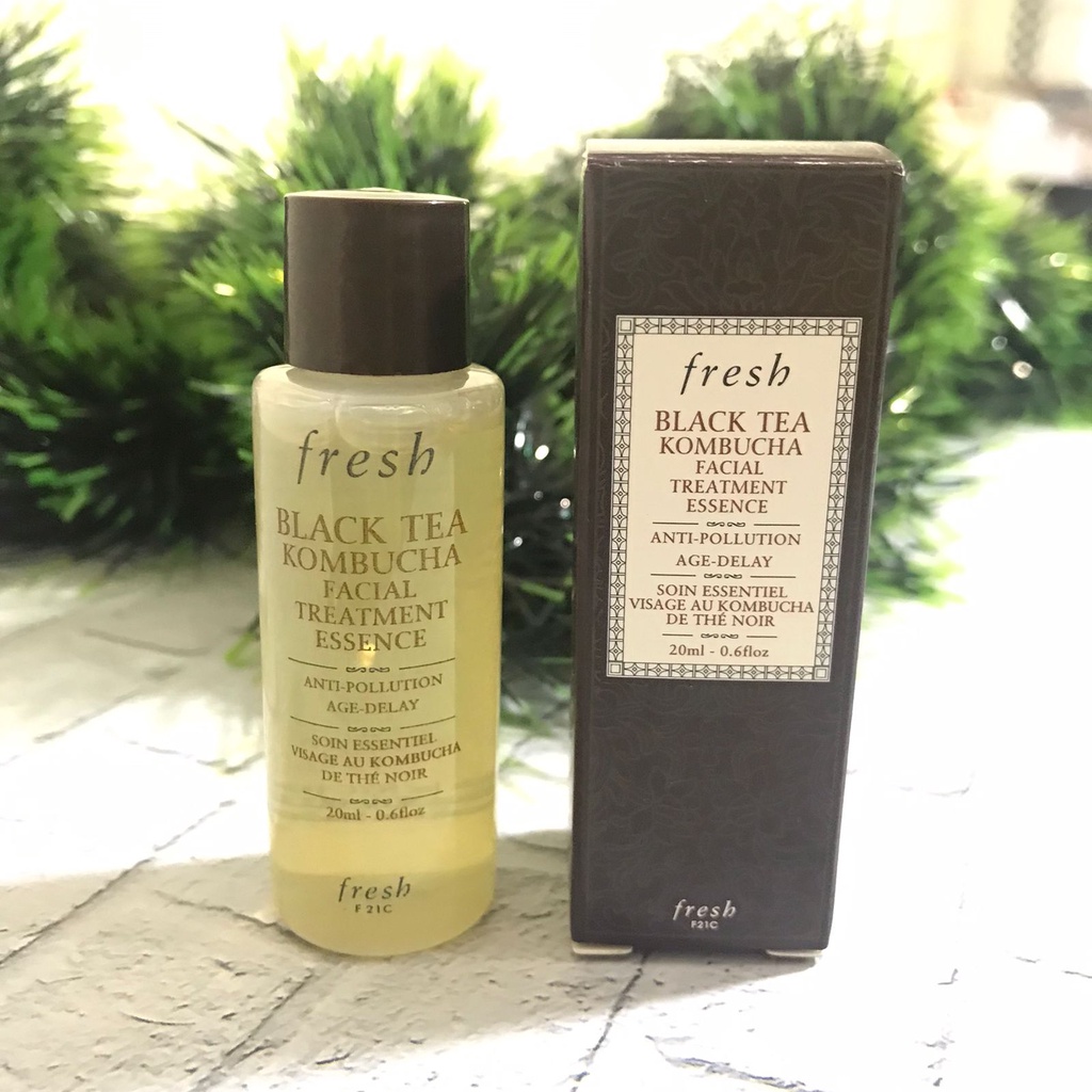 Jual Fresh Black Tea Kombucha Facial Treatment Essence 20ml Shopee