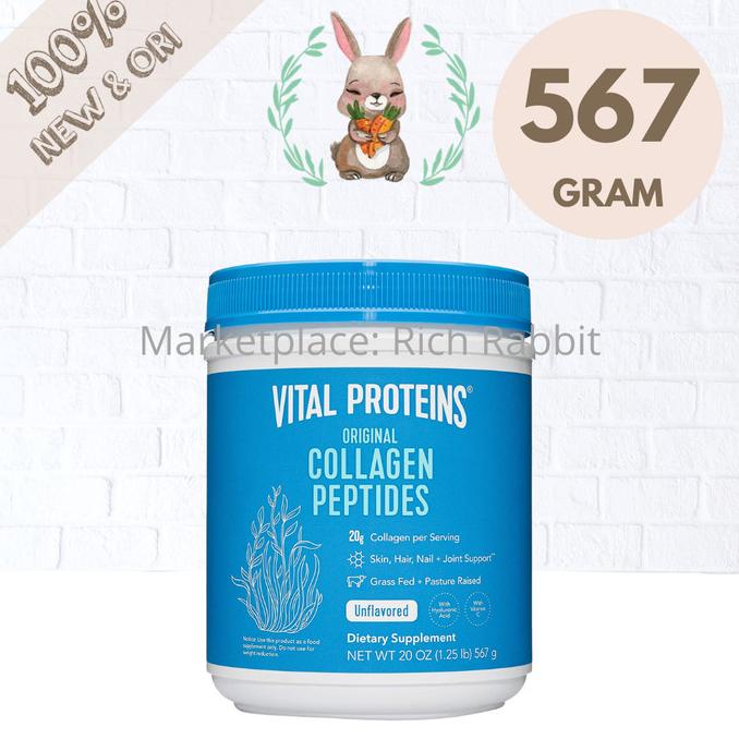 Jual [Promo] Vital Proteins Collagen Peptides With Hyaluronic Acid & Vit C 567 Gr Vitamin