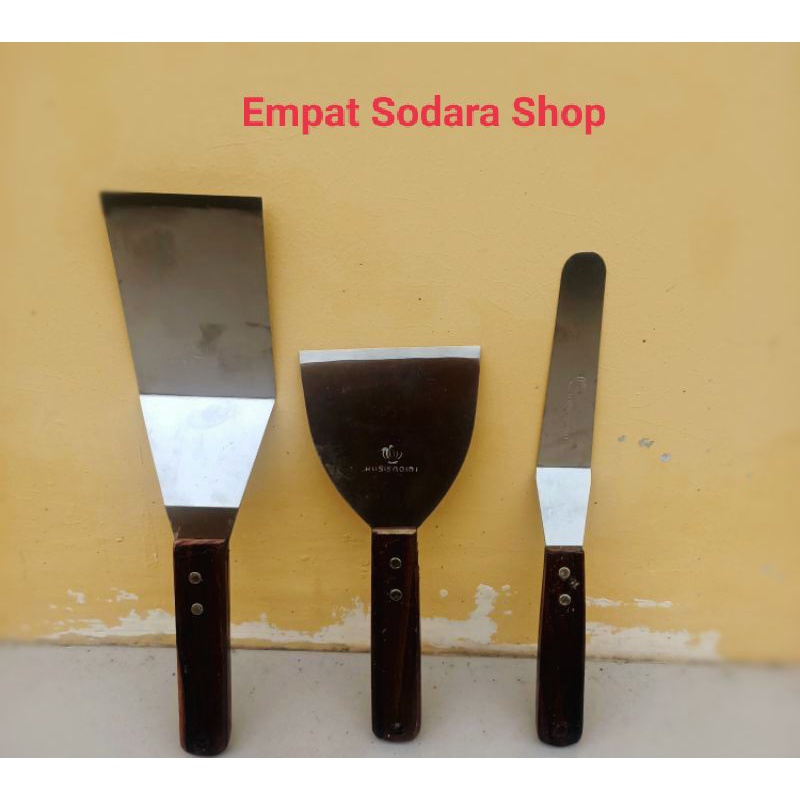 Jual Spatula roti bakar / kebab / pizza / Teppanyaki / Burgerb dll ...