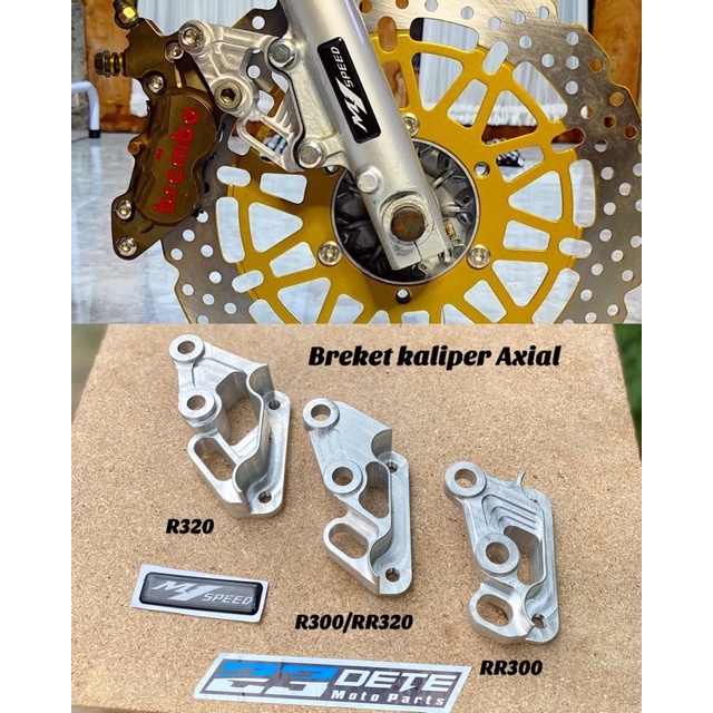 Jual Breket Kaliper Brembo Axial PNP shock Ninja RR Rdisc 300mm