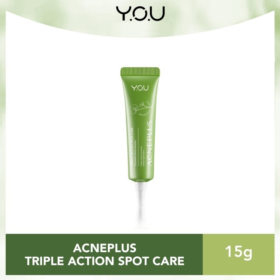 Jual Y.O.U ACNEPLUS TRIPLE ACTION SPOT CARE 15 GRAM | Shopee Indonesia