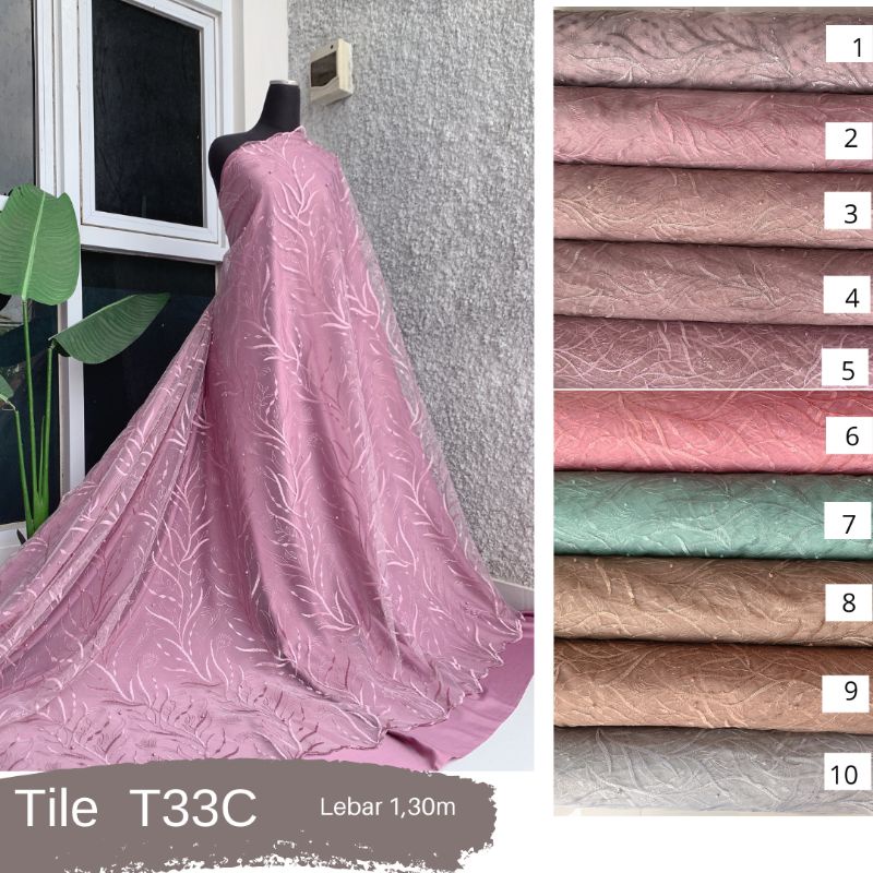 Jual TILE AKAR MUTIARA ( harga per 1/2meter ) | Shopee Indonesia