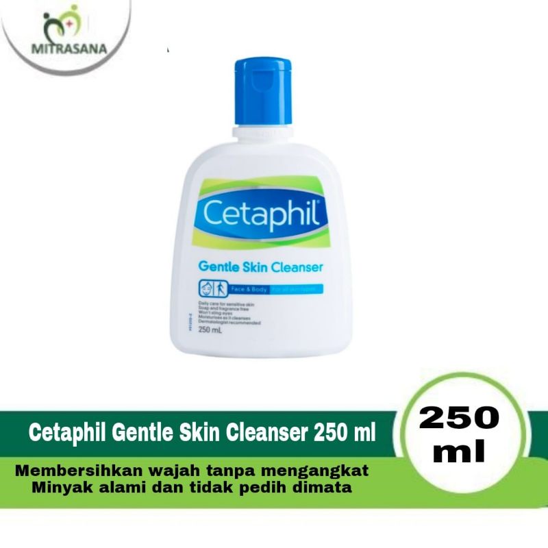 Jual Cetaphil Gentle Skin Cleanser 250 Ml Shopee Indonesia