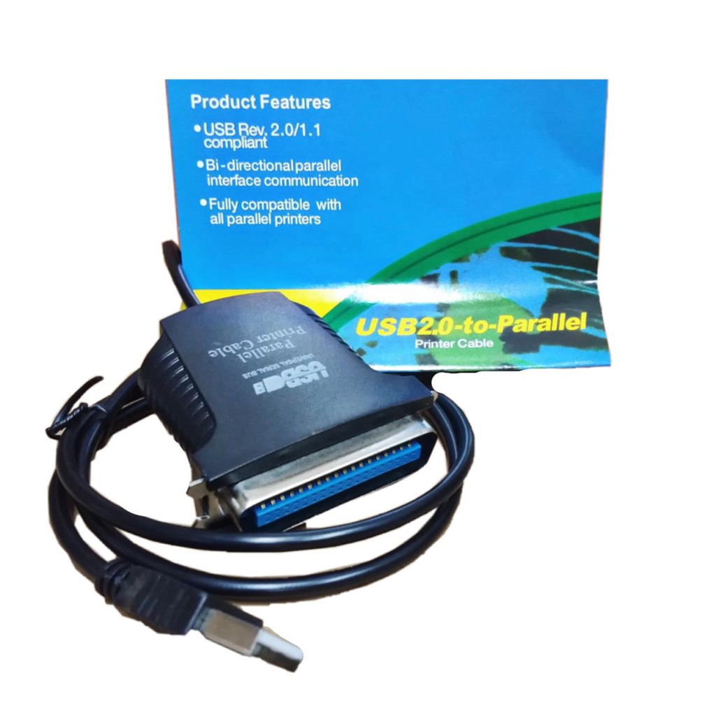 Jual Kabel Converter USB to Parallel Printer Port Parallel 36 Pin - USB ...