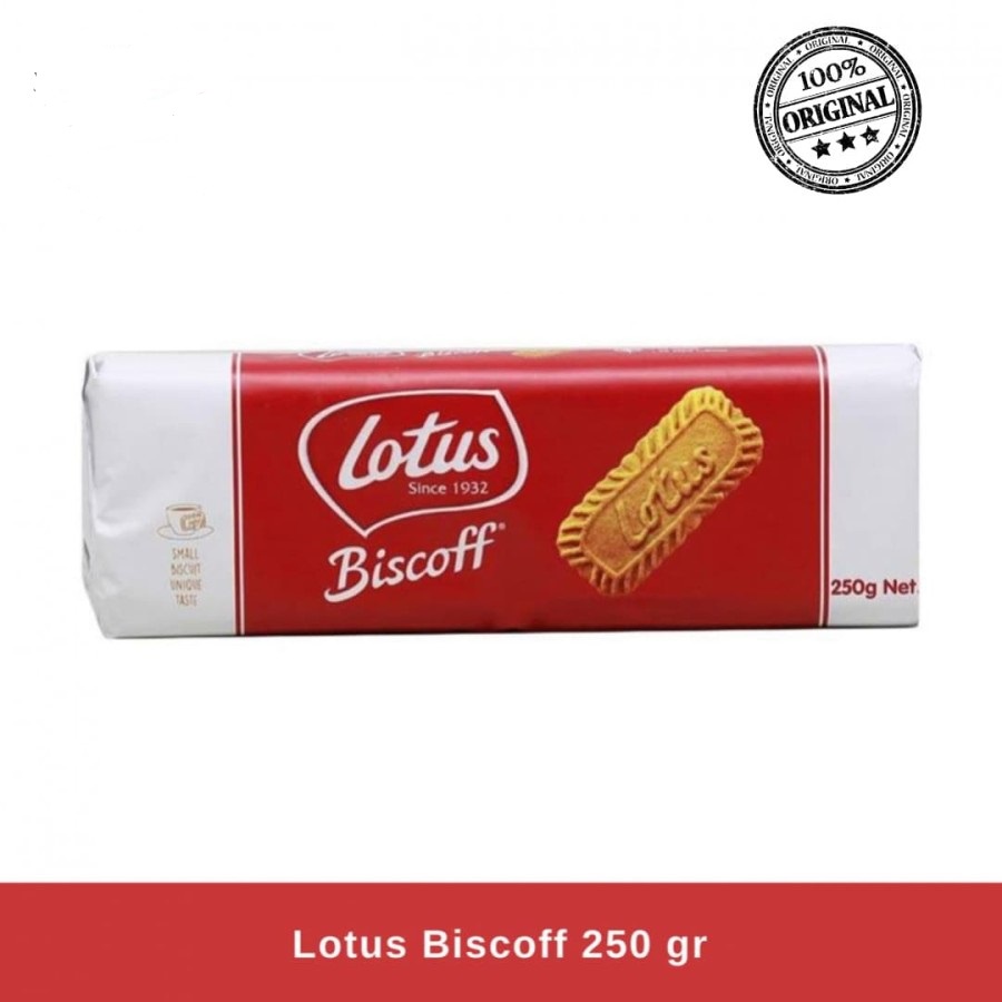 Jual BISKUIT LOTUS BISCOFF CARAMELIZED 250GR ISI 32PCS | Shopee Indonesia