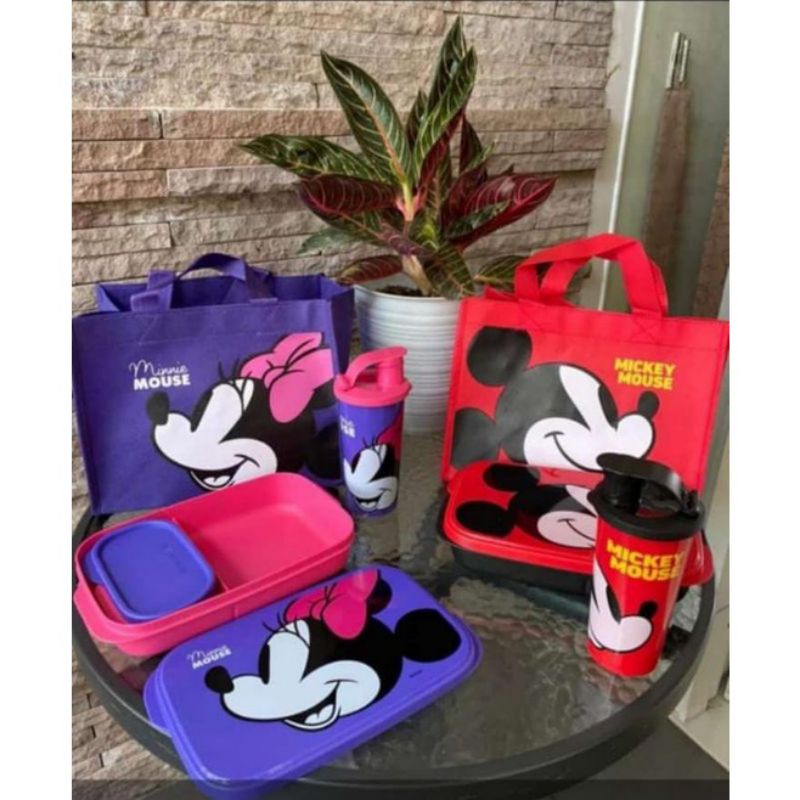 Jual Tupperware tempat bekal Mickey/Minnie Mouse | Shopee Indonesia