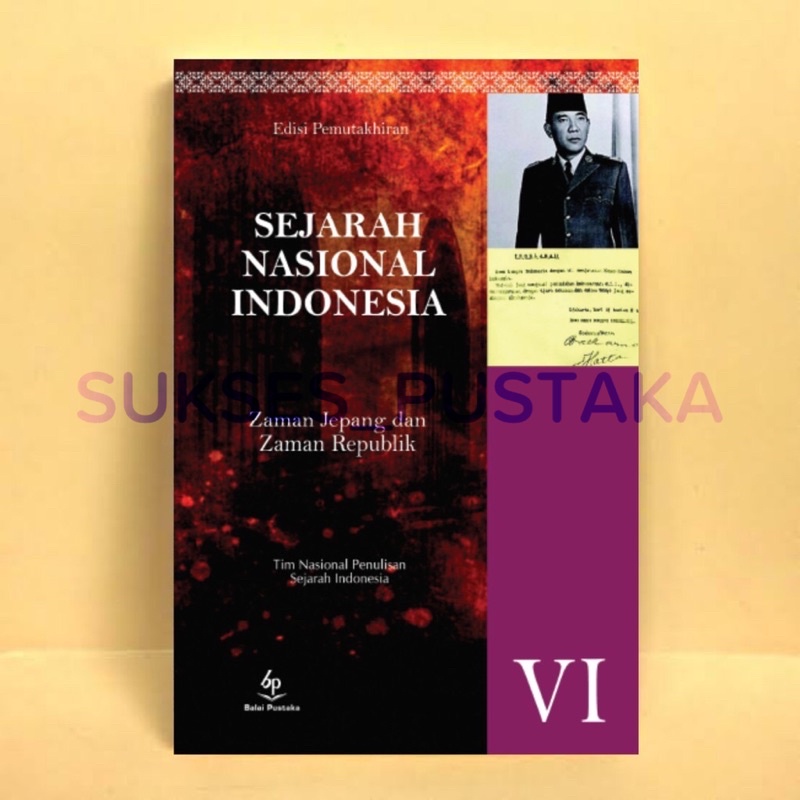 Jual SEJARAH NASIONAL INDONESIA JILID 6 ( SOFT COVER ) | Shopee Indonesia