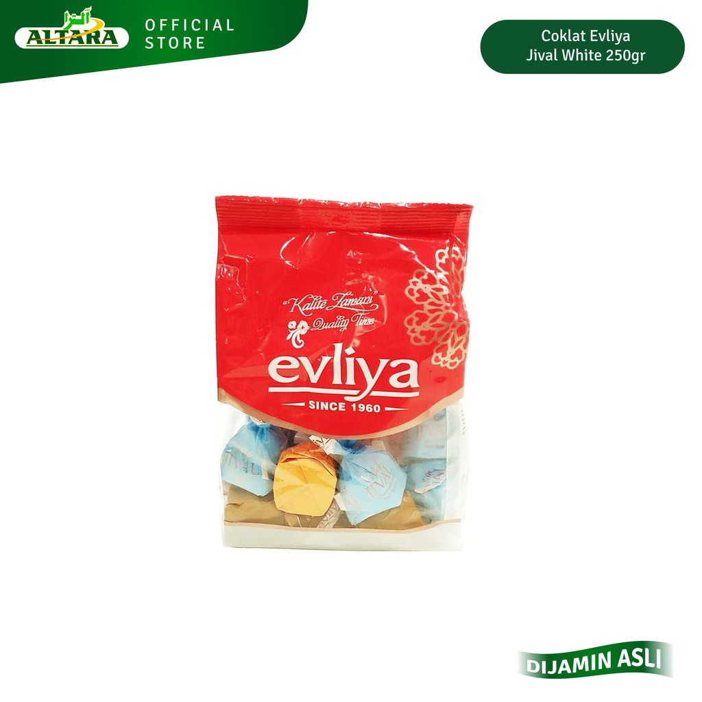 Jual Coklat Evliya Jival White 250gr - Coklat Susu - Coklat Turki ...
