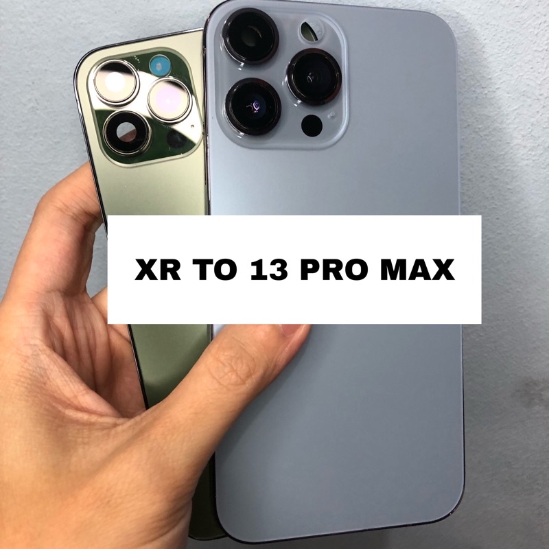 Jual CASING BACKDOOR HOUSING IPHONE XR CUSTOM IPHONE 13 PRO MAX