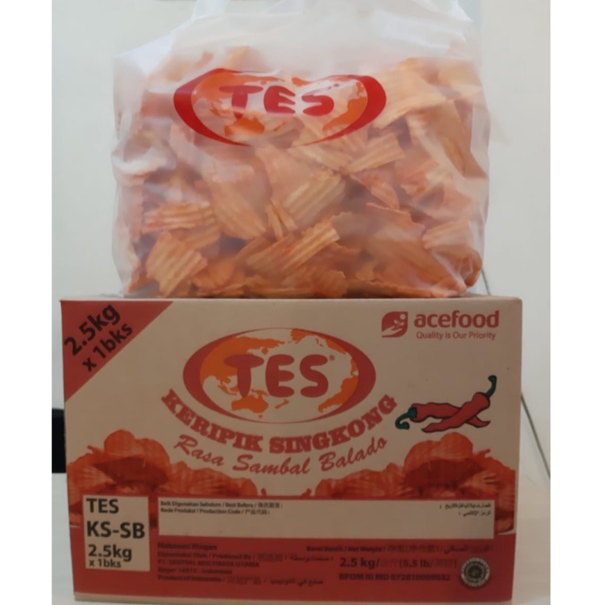 Jual Tes Singkong Bakar Balado 2 5kg Shopee Indonesia