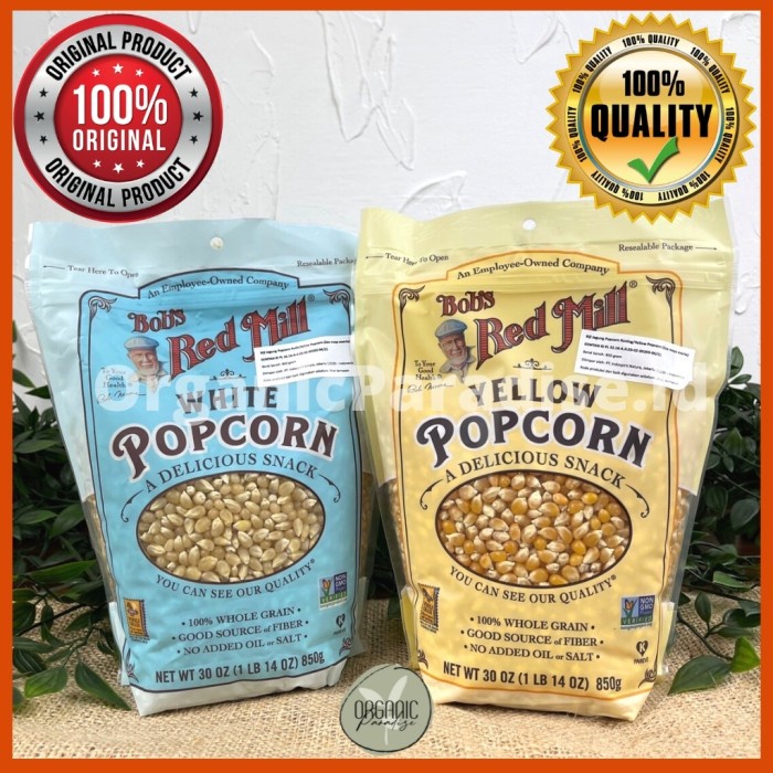 Jual Bob's Red Mill White Popcorn Yellow Popcorn 850 gram Shopee
