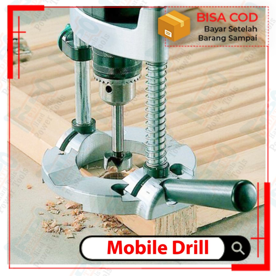 Jual Mobile Drill Stand Dudukan Mesin Bor Tangan Presisi Drill Jig