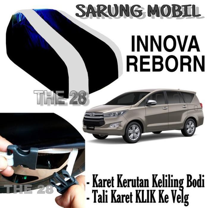 Jual Sarung Mobil INNOVA REBORN Strip SILVER Body Cover Penutup Innova ...