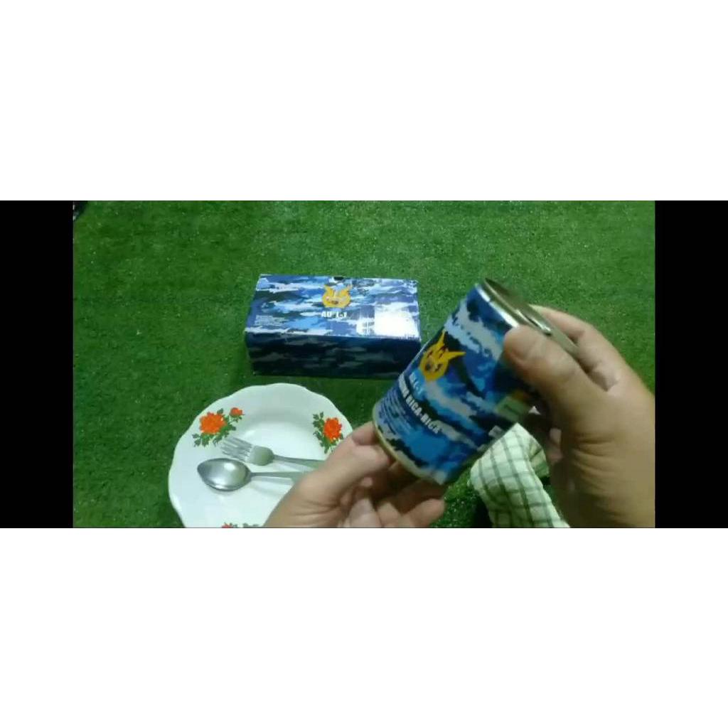 Jual Ransum TNI AU L-1 Makanan Darurat Instan Kaleng Halal MUI Ransum ...