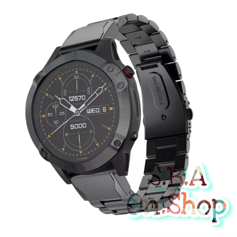 Jual Strap Stainless Steel Quick Release Fit Watch Band Tali Jam Rantai ...