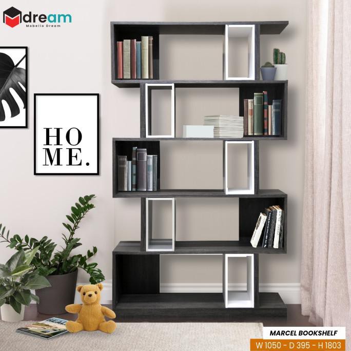 Jual Rak Buku Pembatas Ruangan Modern Minimalis - MARCEL | Shopee Indonesia