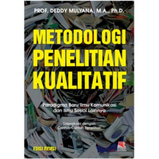 Jual BUKU ORIGINAL Metodologi Penelitian Kualitatif | Shopee Indonesia