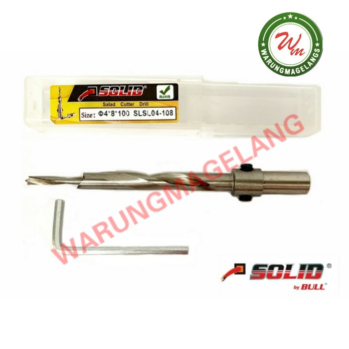 Jual RKY Mata Bor kayu Salad cutter drill 4 x 10 x 100mm SOLID RKY ...