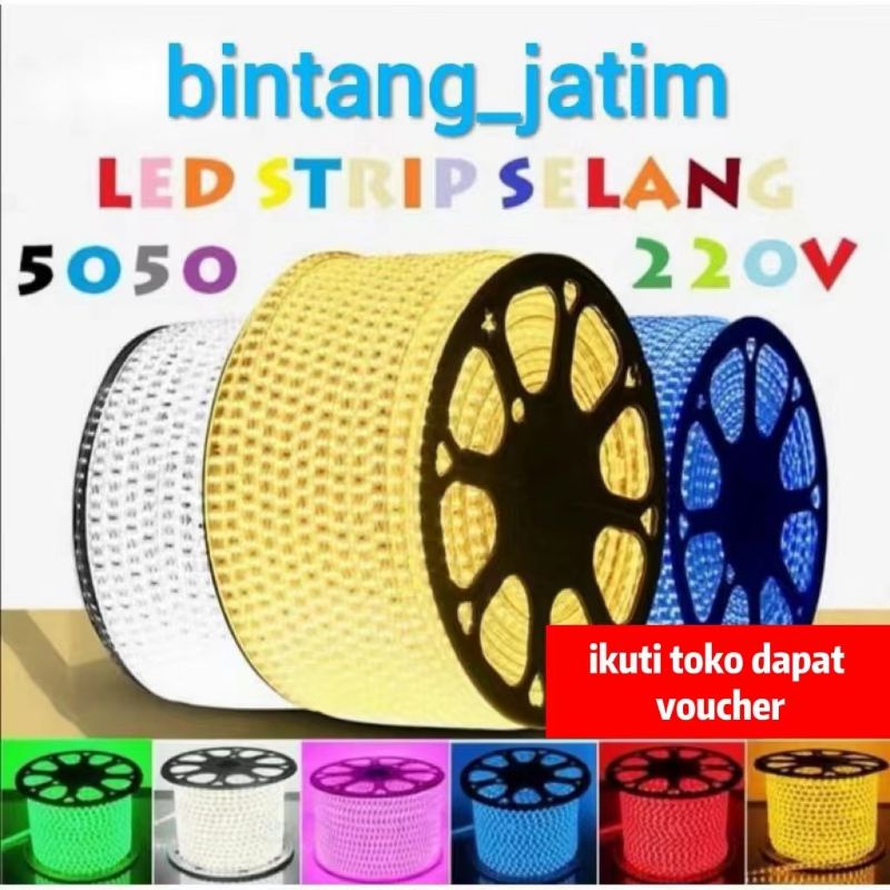 Jual Meteran Lampu Led Strip Smd Per Meter Led Strip Smd Shopee Indonesia