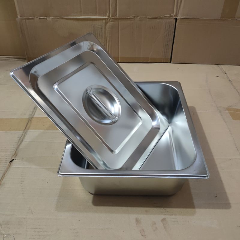 Food gn stainless pans steel kitchen gastronom china buffet pan price