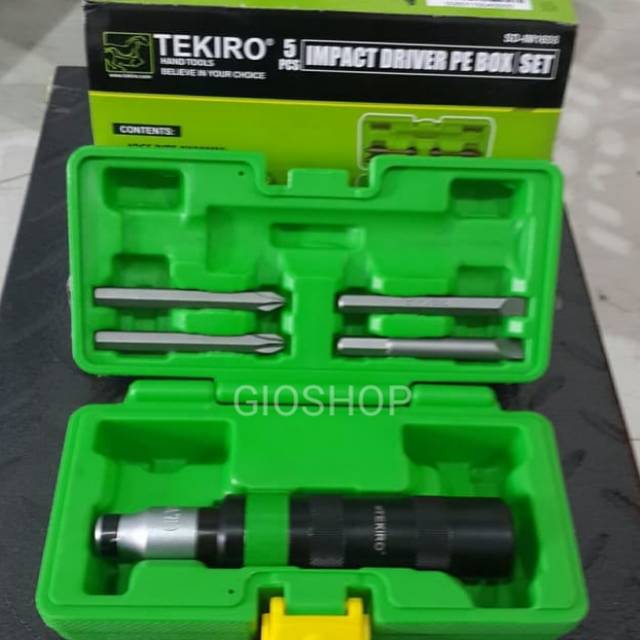 Jual Obeng Ketok Set Pcs Tekiro Shopee Indonesia