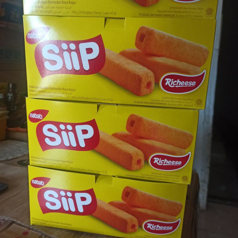 Jual Richeese Nabati Siip Rasa Keju 5g | Shopee Indonesia