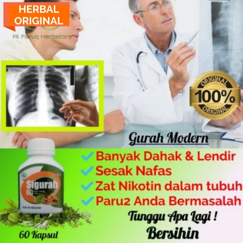 Jual Kapsul Gurah Membantu Mengeluarkan Lendir Dan Dahak Obat Batuk