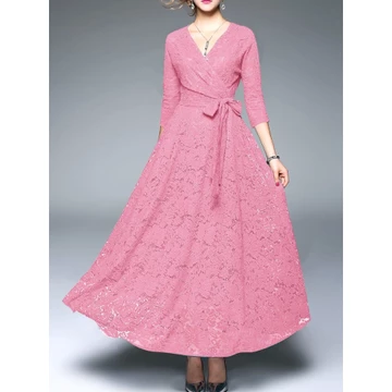 Mx Icha Brukat Import M L Xl Xxl 3Xl Mewah Dress Fashion Wanita Baju Pesta