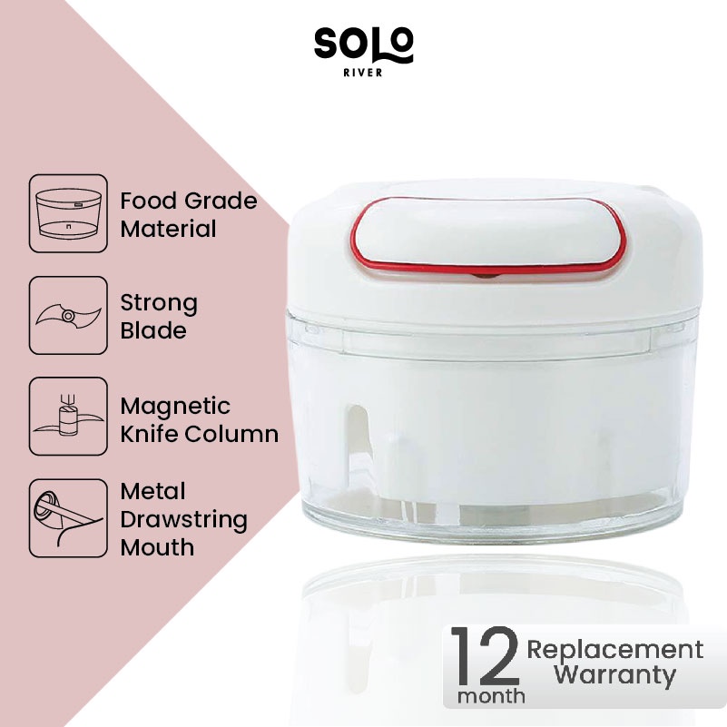 Jual SOLO RIVER Mini Blender Tarik Mini Chopper Tarik Multifungsi