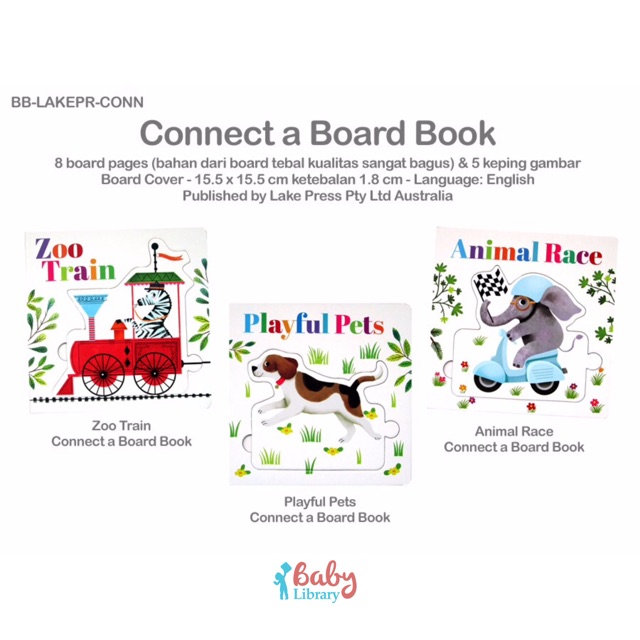Jual Connect a Board Book Series | Shopee Indonesia