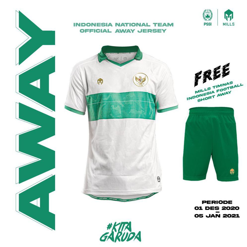 Jual JERSEY TIMNAS GARUDA INDONESIA 2020 MILLS 1018GR JERSEY TIMNAS ...