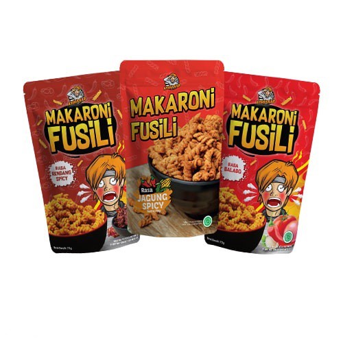 Jual [KEMASAN BARU] Ashiaaap MAKARONI FUSILI kering Rasa Jagung Spicy ...