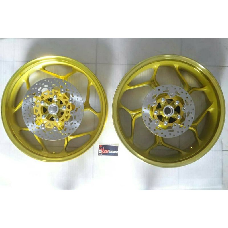 Jual Velg Axio R15 Xabre Set Disc Piringan Cakram | Shopee Indonesia