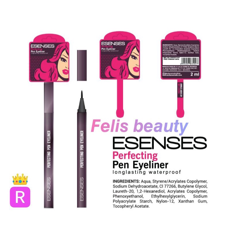 Jual Esenses perfecting pen eyliner | Shopee Indonesia