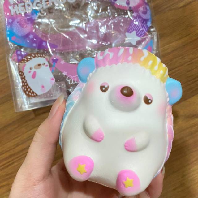 Rainbow hedgehog hot sale squishy