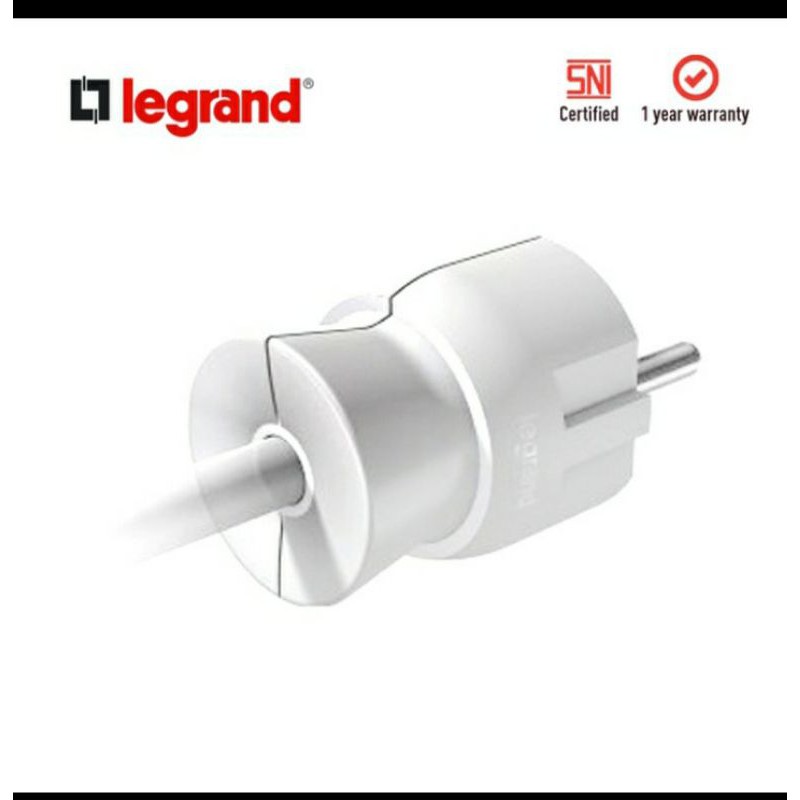 Jual STEKER ARDE LEGRAND LUBANG BELAKANG(STEKER PLUG)LEGRAND PUTIH ...