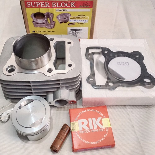 Jual Silinder Blok Brt Klx Dtracker Mm Casting Iron Forged Piston Original Shopee