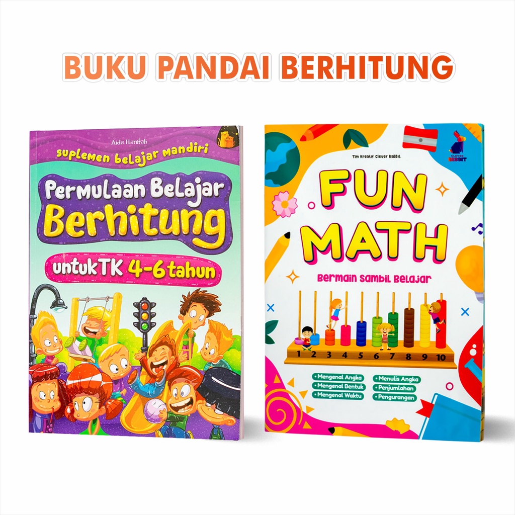 Jual Buku Anak Buku Ajar Anak Tk Paud Permulaan Belajar Berhitung