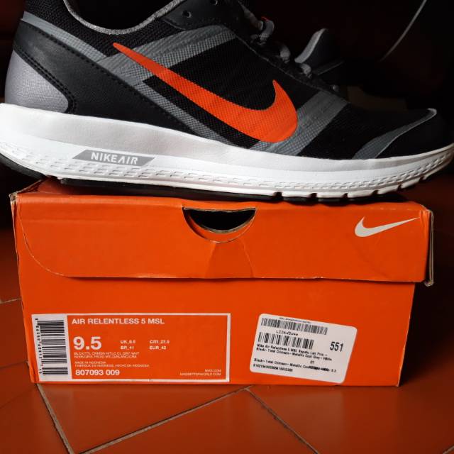 Harga nike air relentless 6 sale