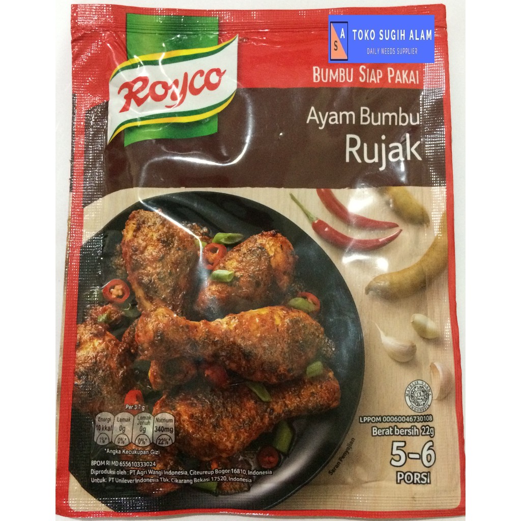 Jual ROYCO BUMBU NASI GORENG RENDANG, CABE HIJAU, PEDAS, SOTO, AYAM ...