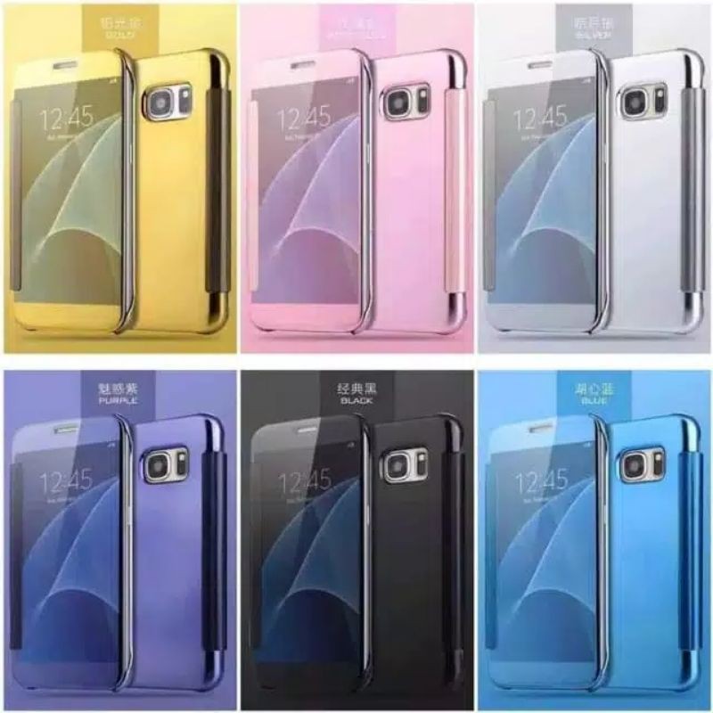Jual Case Samsung J5 Prime & Kamera On 5 Flip mirror Smart Auto Lock