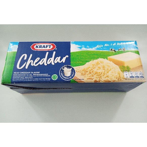 Jual Keju Kraft Cheddar Repack 250 Gram Shopee Indonesia 6900