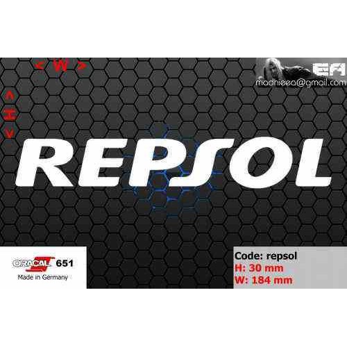 Jual ea cutting sticker / decal Code: repsol ( sponsor logo ) | Shopee ...