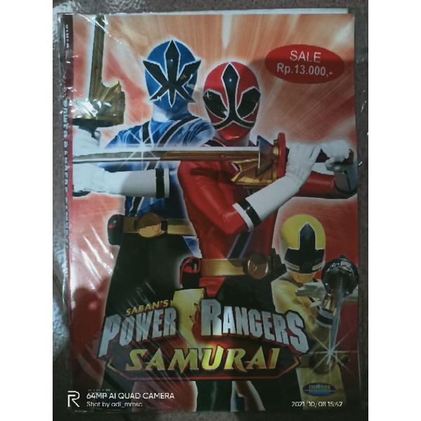 Jual VCD original power rangers samurai | Shopee Indonesia