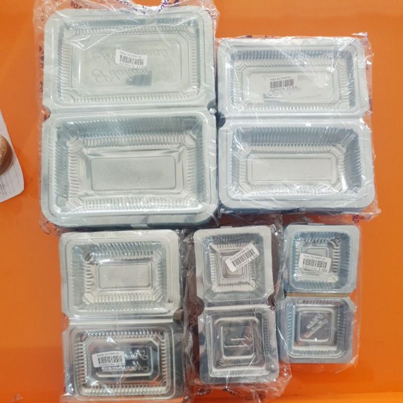 Jual Plastik Mika Kue Ukuran 3x 4x 5x 6x 7x Isi 100pcs Mika Kotak